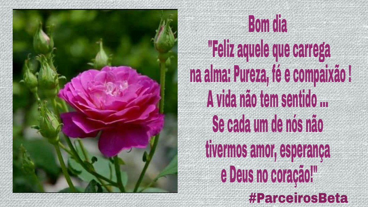 Por uma qualidade de vida melhor: o amor em movimento!
#ParceirosBeta
@ ParceirosBeta