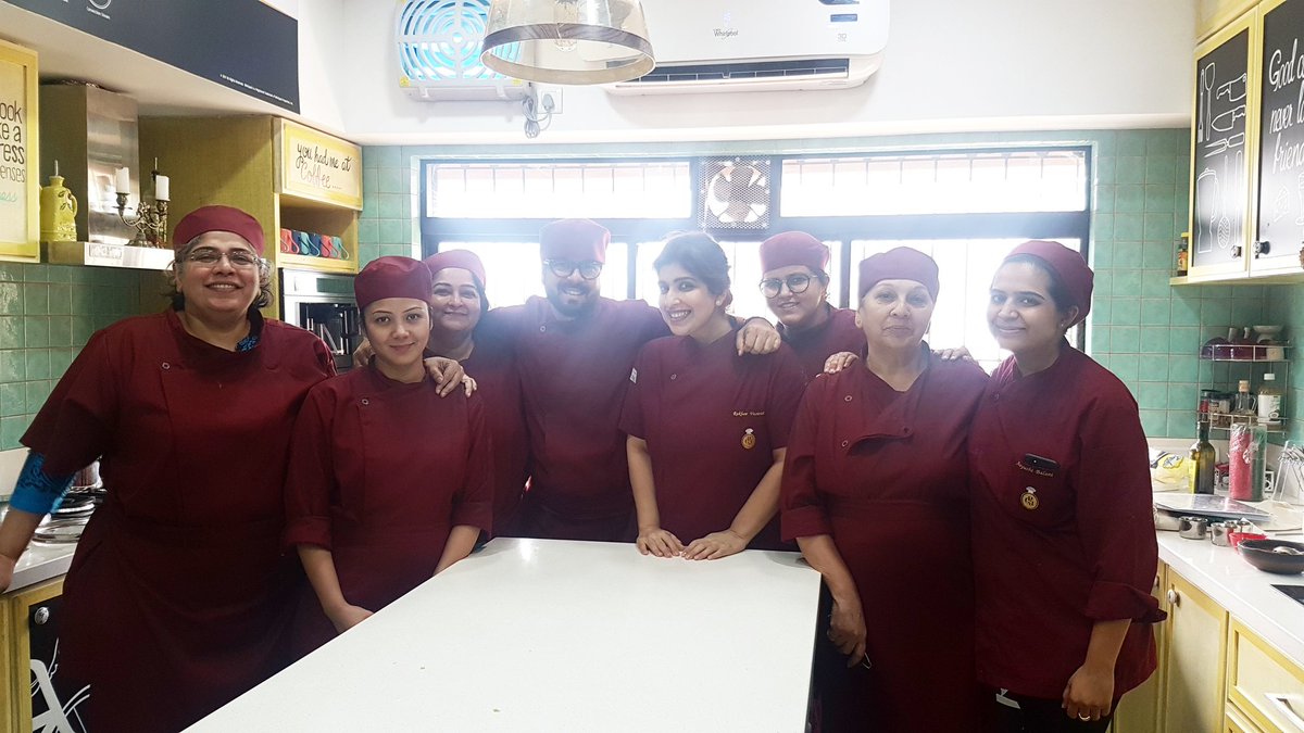 New Year, New Batch! 
Back to work with yet another batch for the UK-Certified Culinary Program. 

Feels like I'm back home, teaching passionate hearts while breaking age stereotypes, one at a time. 

#learning #OdysseyOfAFoodGuru #NewYear2018 #newbeginnings