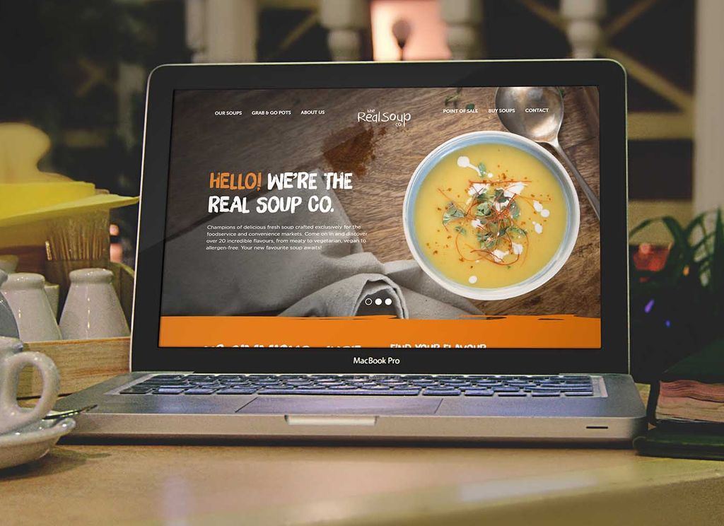StudioNewwave's tweet photo. Website re-design for the Real Soup Company. Including our in-house photography!
#branding #abergavenny #realsoup #newwave #identitydesign #websitedesign #web #webdesign #photography #soup #design #graphicdesign #illustrator #photoshop https://t.co/X5j2ZoJNRJ