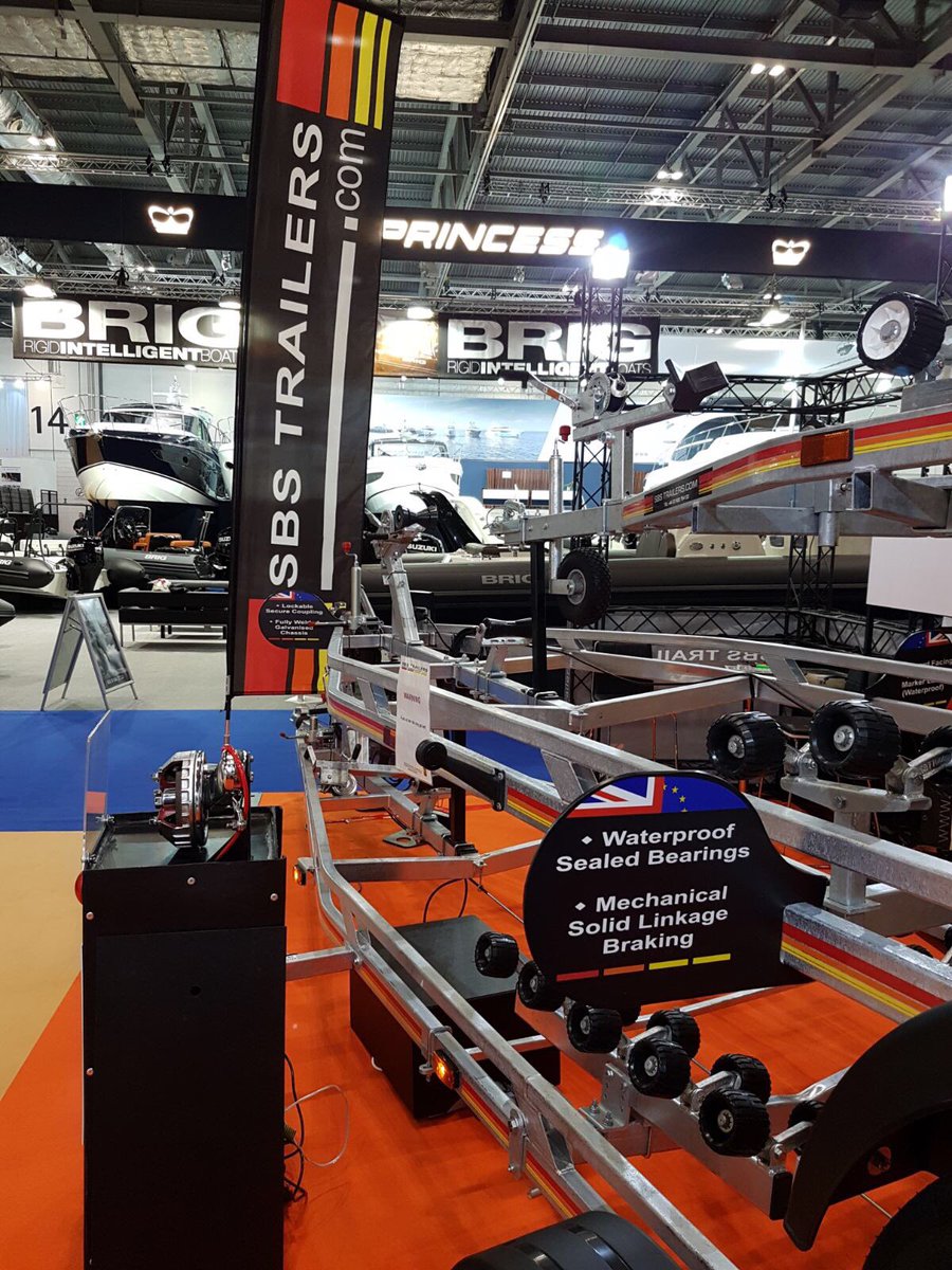 sbs_trailers's tweet photo. Day one of the show! Head to stand LD116 to see the boys and check out the latest #sbstrailers #followthestripe https://t.co/Xl3wJamE5F