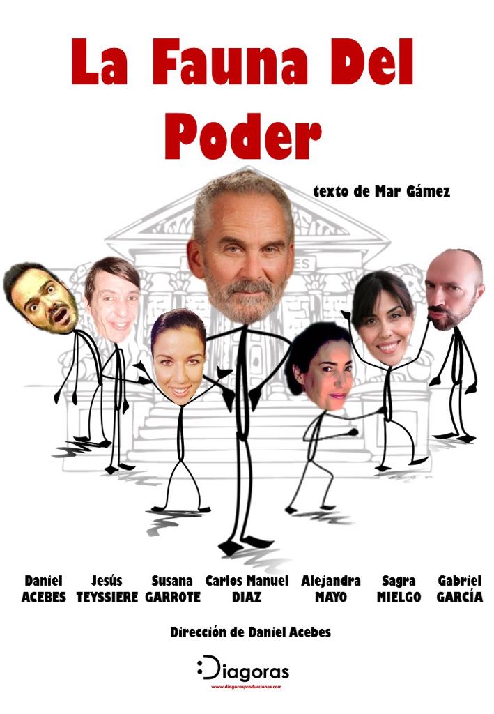 TaquillaGranada's tweet photo. LA FAUNA DEL PODER
Viernes 16 de Febrero 20:30H
Sábado 17 de Febrero 20:30H
TEATRO ISABEL LA CATÓLICA
A la venta en taquillas del Teatro
y en https://t.co/hJBFZtqhxu https://t.co/nzizItBbxi