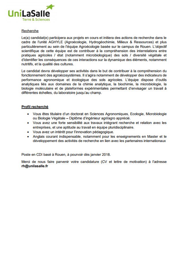 Lettre De Motivation Doctorat Microbiologie