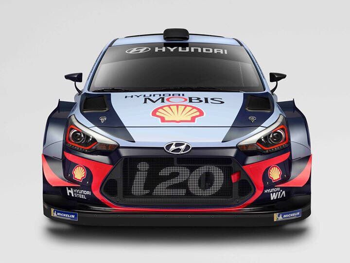DaniSordo's tweet photo. Así lucirá nuestro Hyundai i20 WRC  en la temporada 2018. ¿Qué os parece? https://t.co/QTXTCwWqq6