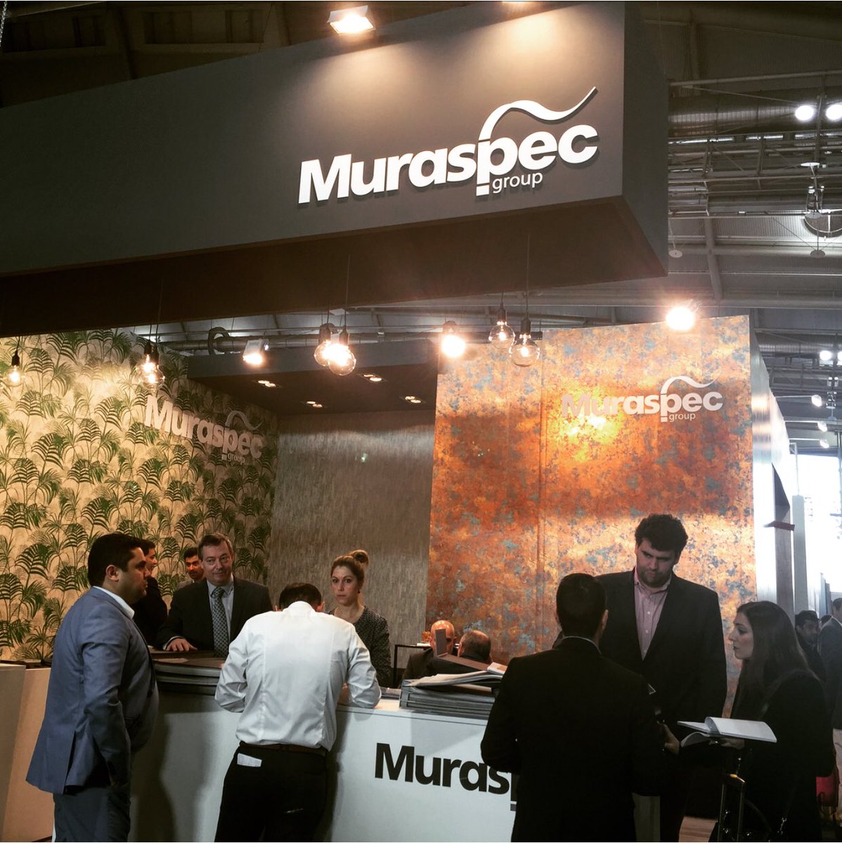 Come and check💁🏼‍♀️what is happening in trendy #wallcovering world <a href="/heimtextil/">Heimtextil</a> <a href="/Muraspec/">Muraspec Wallcoverings</a> Hall 3.1 stand D18 <a href="/VikaDidvaliene/">Vika Didvaliene</a>