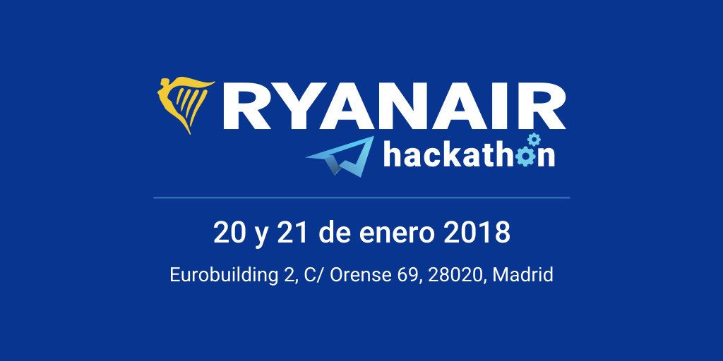 Ryanair_ES's tweet photo. ¿Eres desarrollador? 😎 ¿Quieres participar en nuestro primer #Hackathon? Puedes apuntarte aquí 👉 https://t.co/QV6DsC0x9y
Podrás ganar increíbles premios y la oportunidad de respaldar nuestras operaciones con más de 2.000 ✈️ diarios
#HackRyanair #Hackathon #Madrid #MadridTech https://t.co/o8ZoXNhUw8
