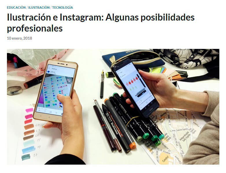 albertoalbarran's tweet photo. Público en mi web un artículo sobre el uso de Instagram entre ilustradores y como recurso didáctico.

#ilustración #instagram #educación #tecnología https://t.co/LjYKdoz2JA https://t.co/9rUApflBUd