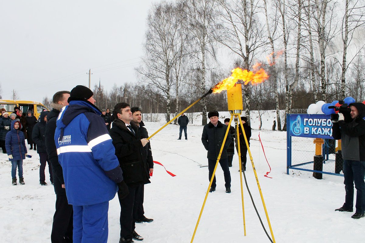 В рамках программы газификации Ивановской области в село Новленское Юрьевецкого МР пришел газ.