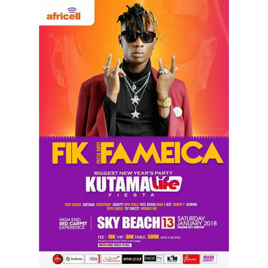 LydiahJazmine's tweet photo. Happy birthday FRESSSHHH BUOY @fik_fameica This #saturday13th let's all represent the #kutamalifefiesta at #SkyBeach..👌😘 https://t.co/b2U1fKtSpe