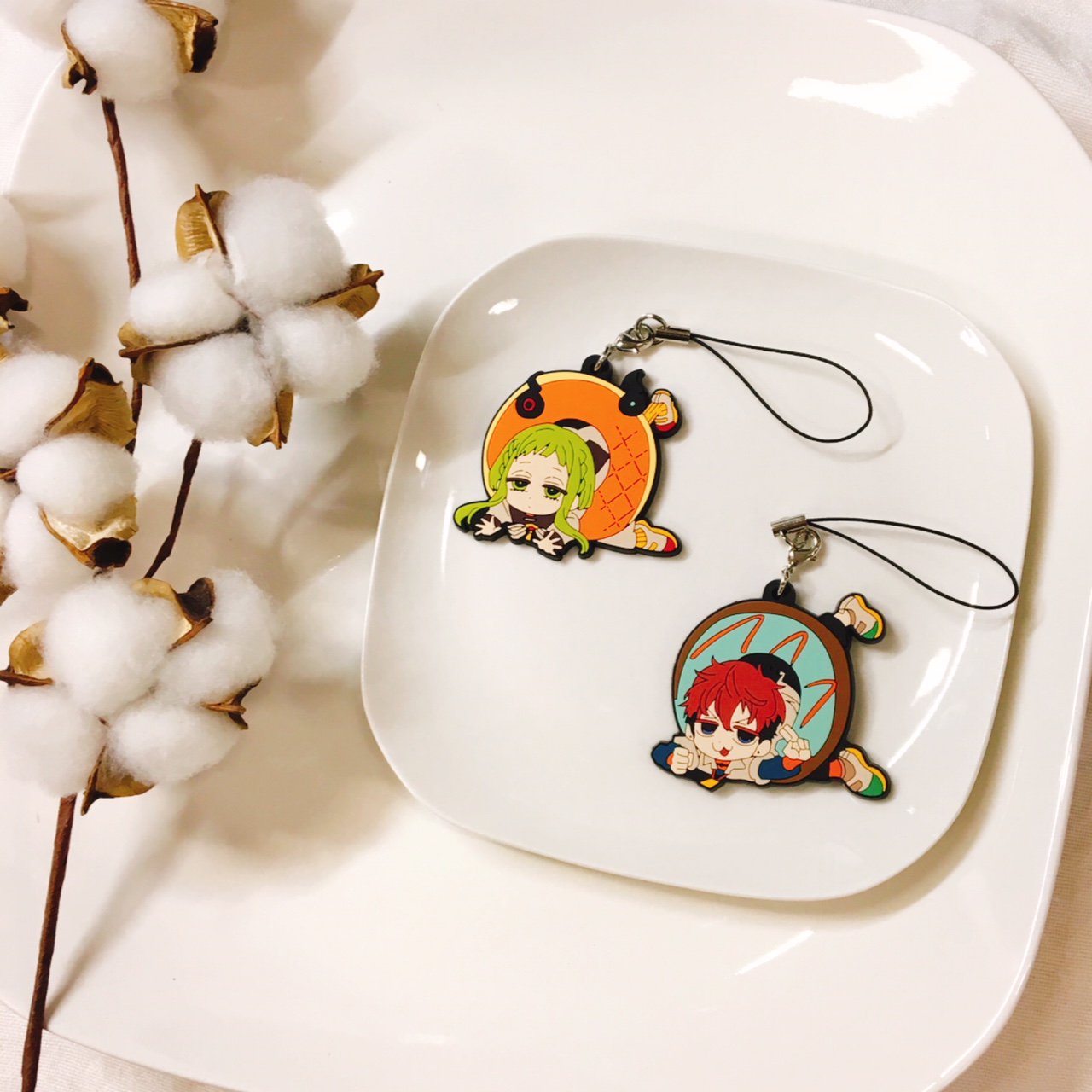 花子くん　ドーナツ　ラバーストラップ 新品】 地縛少年花子くん ドーナツver.ラバーストラップ 全7種
