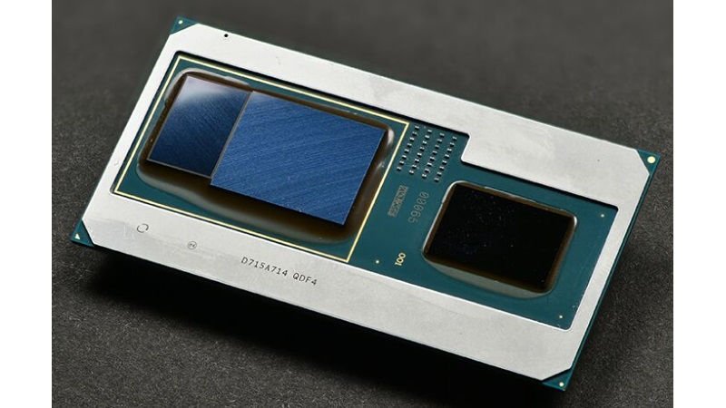 exhibitmagazine's tweet photo. #ExhibitExplores - @intel launches the 8th Gen Core CPUs with Integrated Radeon RX Vega Graphics at #CES2018 #ExhibitatCES #RelianceatCES #TechUpdates https://t.co/K17zTvYyUI