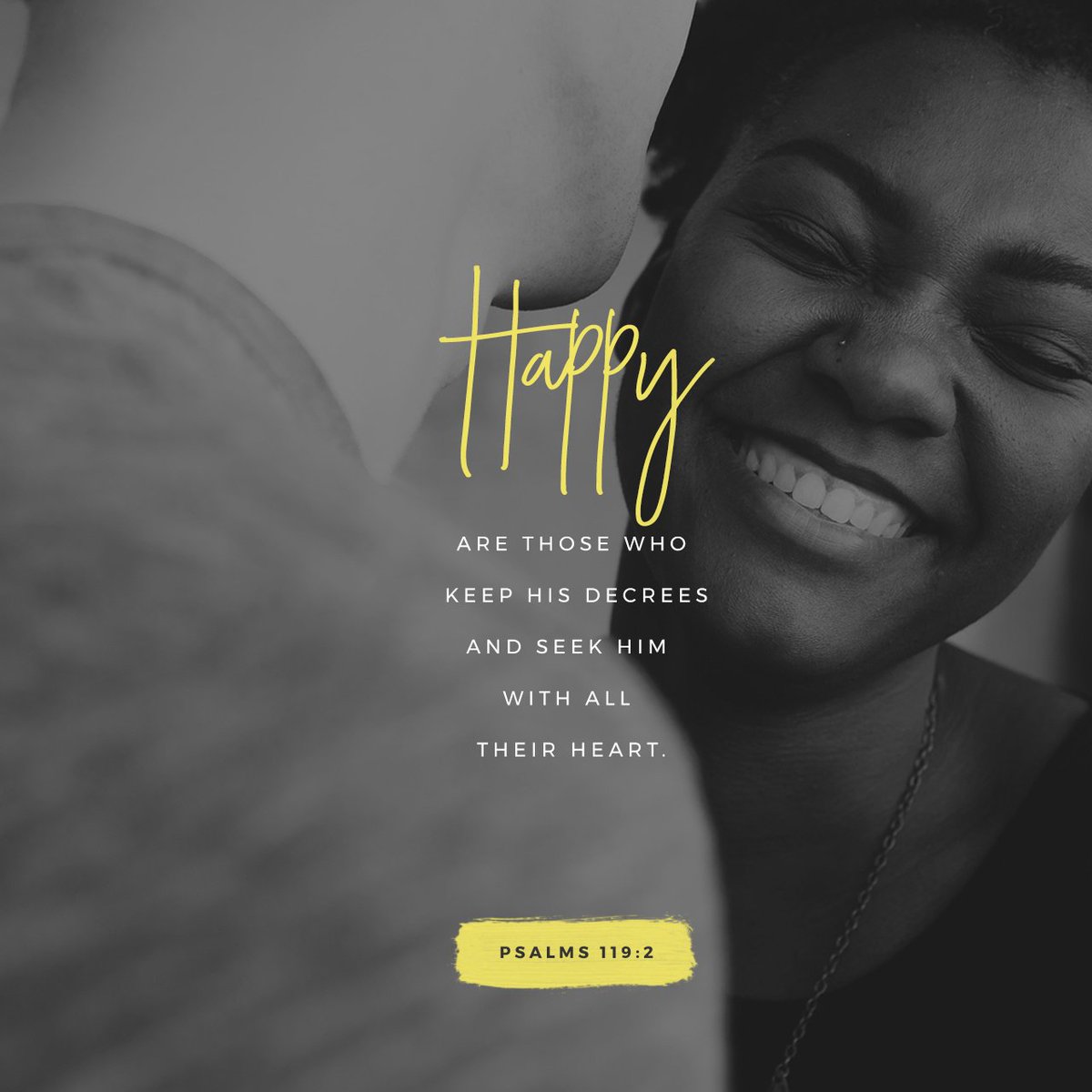 Daily_Bible's tweet photo. Happy are those who keep his decrees and seek him with all their heart. https://t.co/3abj96wOb0 https://t.co/AMWMZmuGG7