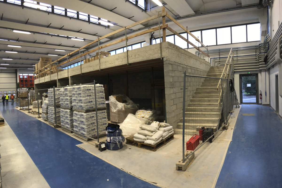 GAI_France's tweet image. #Chantier GAI France - L'agrandissement de l’Atelier est terminé et sera bientôt emménagé.