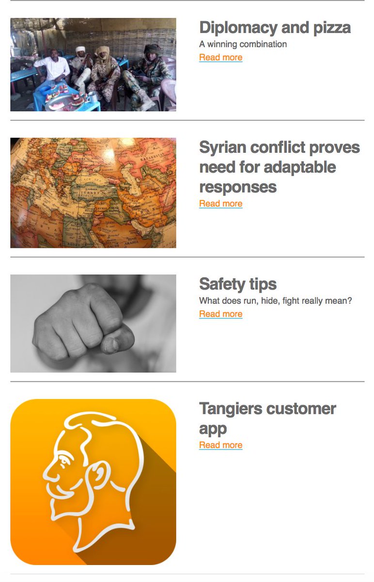 TangiersIntl's tweet photo. Top 4 field-stories from December - Diplomacy and pizza | Adaptable responses | Safety tips | Tangiers International customer app: https://t.co/yDMSY6iUvG #insurance_services #Field_agents https://t.co/ZfzVWC0Ndp