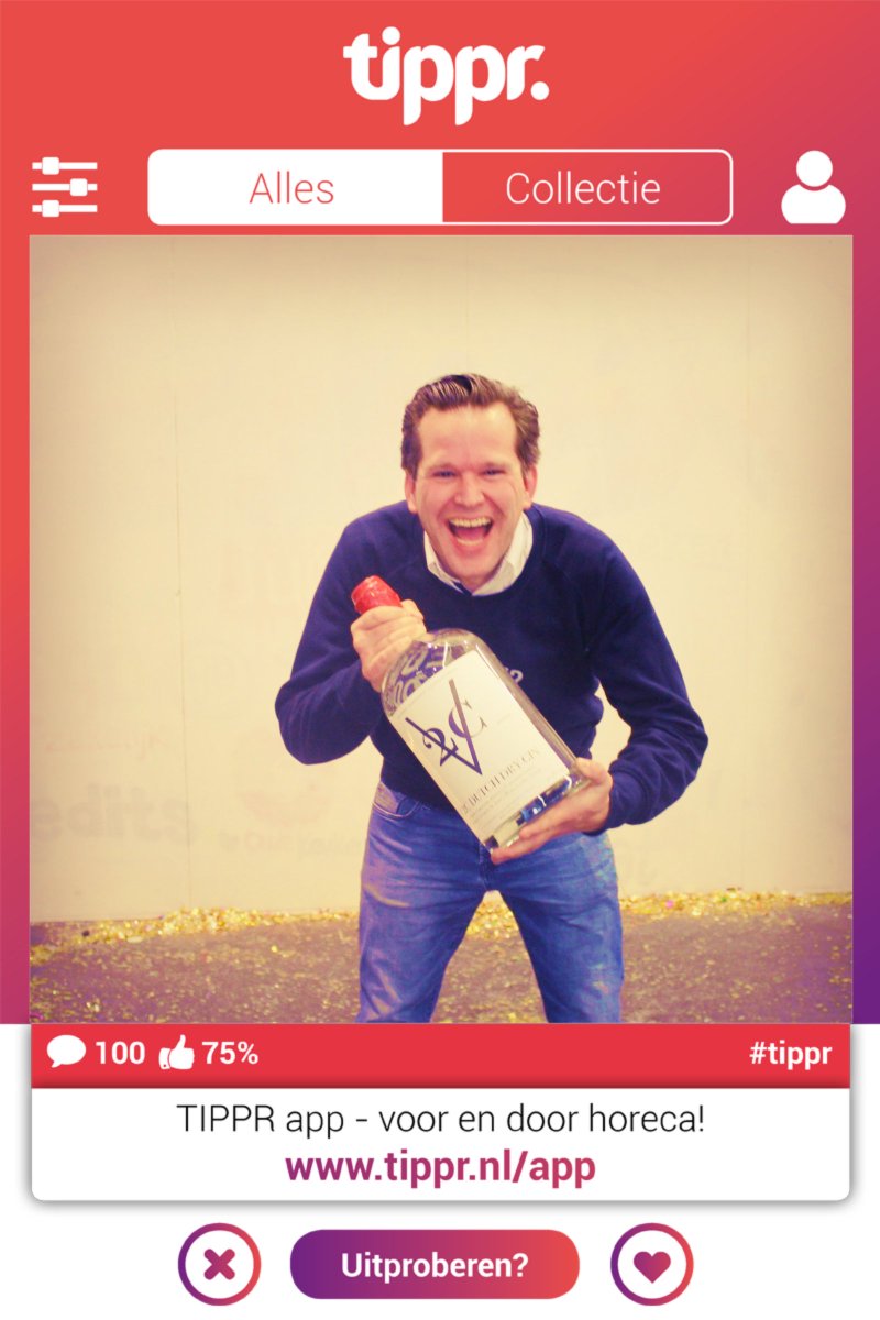 Feestje op de Horecava op het TIPPR square - #Horecava 2018! #Horeca #TIPPR <a href="/TIPPR_nl/">TIPPR</a>