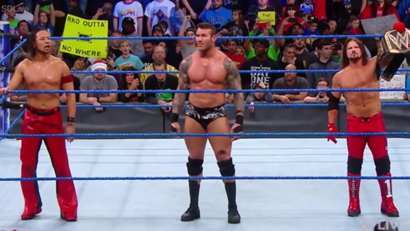 Combatpost1's tweet photo. Complete Results Of #SDLive, @AJStylesOrg , @ShinsukeN &amp; @RandyOrton Taught a Lesson To @SamiZayn  &amp; @FightOwensFight 
https://t.co/ZVA7dd0uBk https://t.co/j7NLd4X6UR