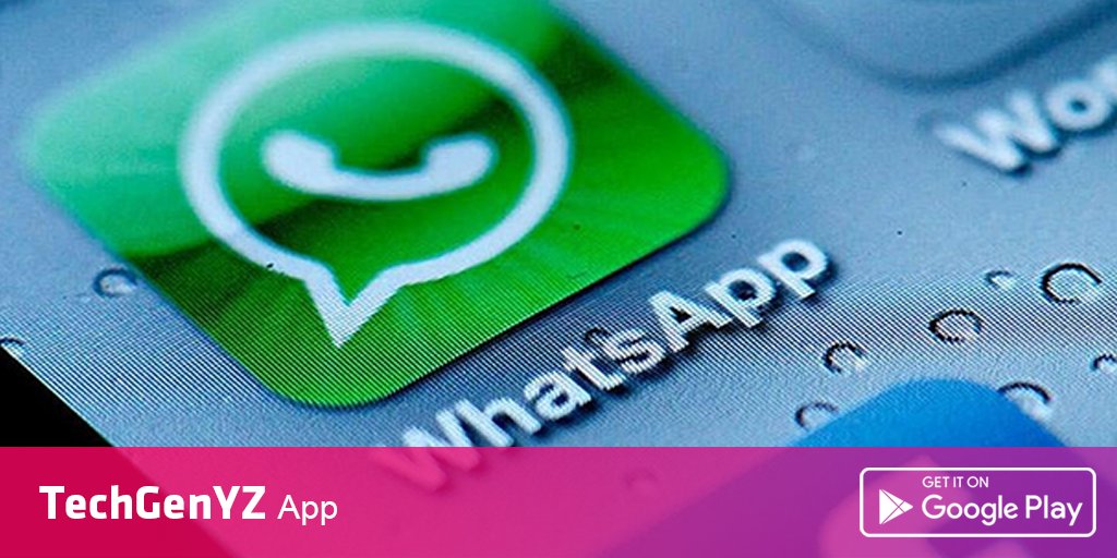 techgenyz's tweet image. #WhatsApp rolls out #iOS, #Android and #Windows updates with new features. @WhatsApp bit.ly/2Dexd43