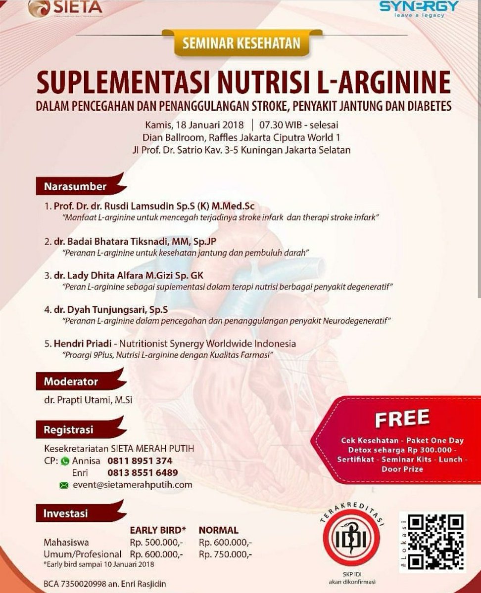 zonempty's tweet photo. 18 Januari mau ngapain? Mending ikutan seminar kesehatan @sietaapps aja, Gaes. 

@PanduDryad @vioUul @arief_nurman
#bebasJASTROBET #PROARGY-9+ #SeminarKesehatan #ChangelsNow https://t.co/B2VdBwnRbF