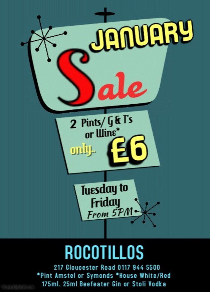 Rocotillos's tweet photo. January pick me up treat at our new @rocotilos #GloucesterRd @GloucesterRoad #NeighbourhoodBar & family diner https://t.co/PDzoGkqLk2