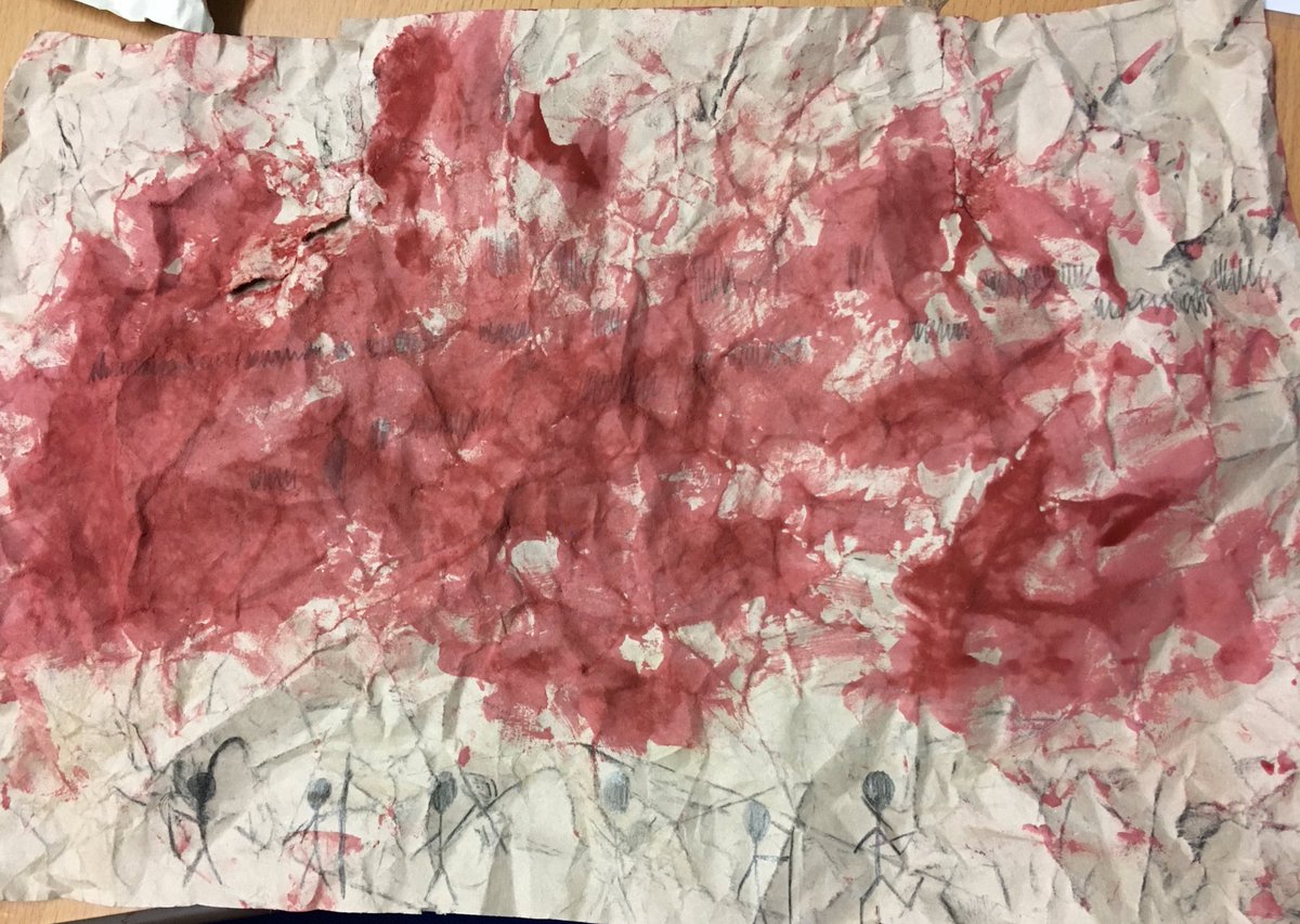 TCSGrantham's tweet photo. Feels great to be back at @Huntingtower for our Around the World Term. We started with the oldest form of art... cave paintings! @rhinosclass #Creationstation #artsandcrafts #inspiringimaginations #grantham #afterschoolclub #outofthisworld #createclub #creativity #artclub https://t.co/6ZDzVuhatr