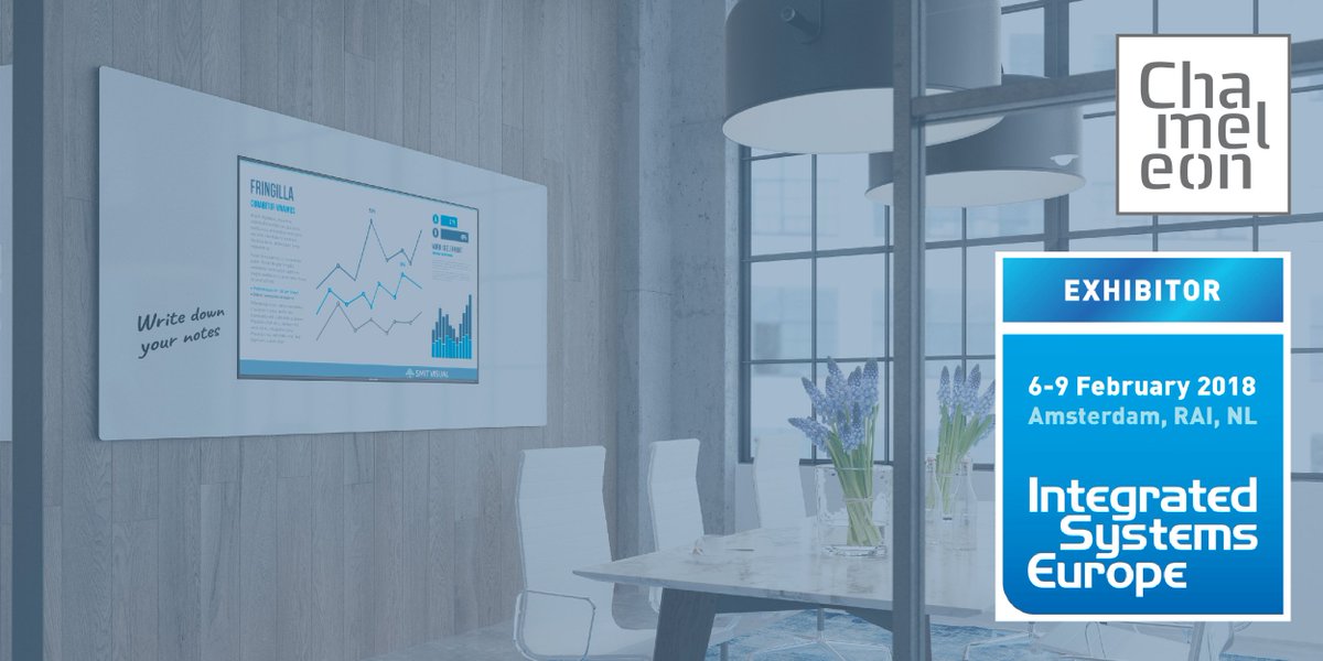 SmitVisual's tweet image. Smit Visual invites you for @ISE_Show 2018, where we&apos;ll present our &apos;Chameleon Meets Analogue&apos; campaign.

More information and stand number: bit.ly/2FnRHrK