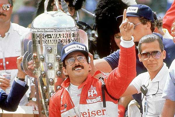 Happy to three-time champion and 1986 winner Bobby Rahal 