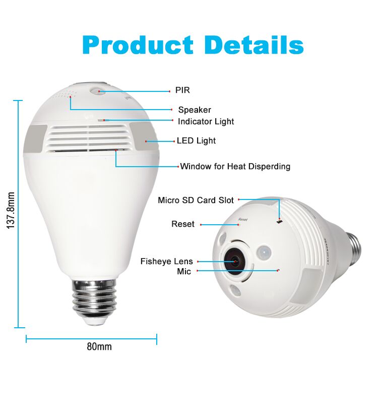 wrainiel's tweet image. #Littlelf next HD 3.0MP #BULBCAMERA launched now!!
It is featured PIR alarm, motion detection, 360 degree full-view, mobile monitor.
Can you guess price?
#LITTLELF SKS-FE1006WR #smarthome camera#SKYLINESECURITY