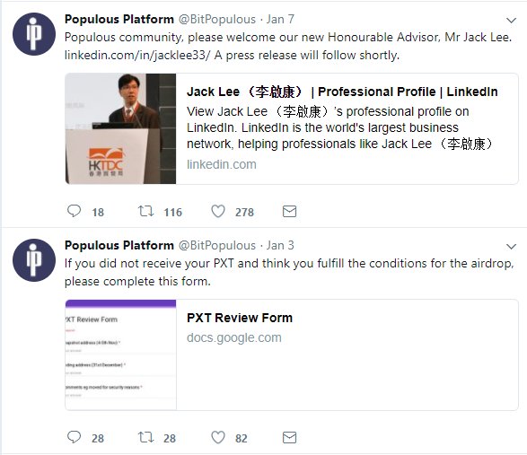 procrypro's tweet image. I think PPT is very perspective coin, they have good and active development. Also they have useful for real world service. Check their website populous.co . You can buy that coin on Binance.