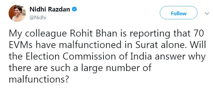 85While we are on the topic, what is a zero between friends .. that too on an election morning, hain ji?Fact checking is secondary .. 'breaking news' is what we live for!