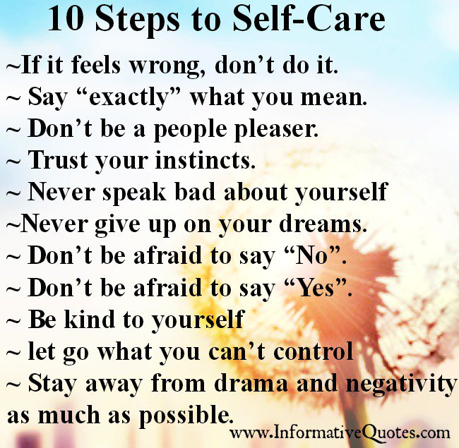 QuinteVS's tweet photo. Often we don't think twice before putting self-care on the back burner, yet taking care of ourselves is critical to our mental and physical health. Here are 12 tips on how to start practicing self-care today! #WednesdayWisdom #selfcare https://t.co/aFkHMcn3In