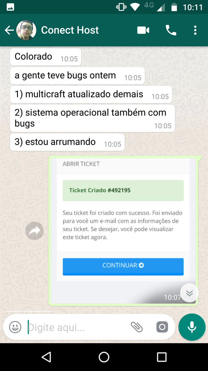 colorado_craft's tweet photo. Para os  enjoados que acham que sou eu o culpado pela porra dos meus servers estarem off , vcs tão muito enganados pois a connect apenas terminou o trabalho mais ainda não passou dados nenhum pra mim e ainda informaram que houve erros e bugs ou seja PARA DE ME TORRAR A PACIÊNCIA! https://t.co/Djo9osoqvQ