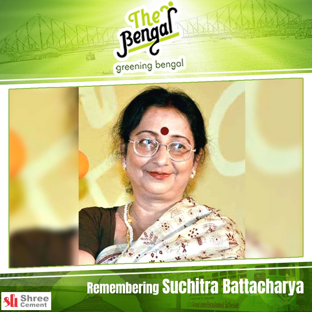 Remembering the renowned writer smt. #SuchitraBhattacharya on her birth anniversary.