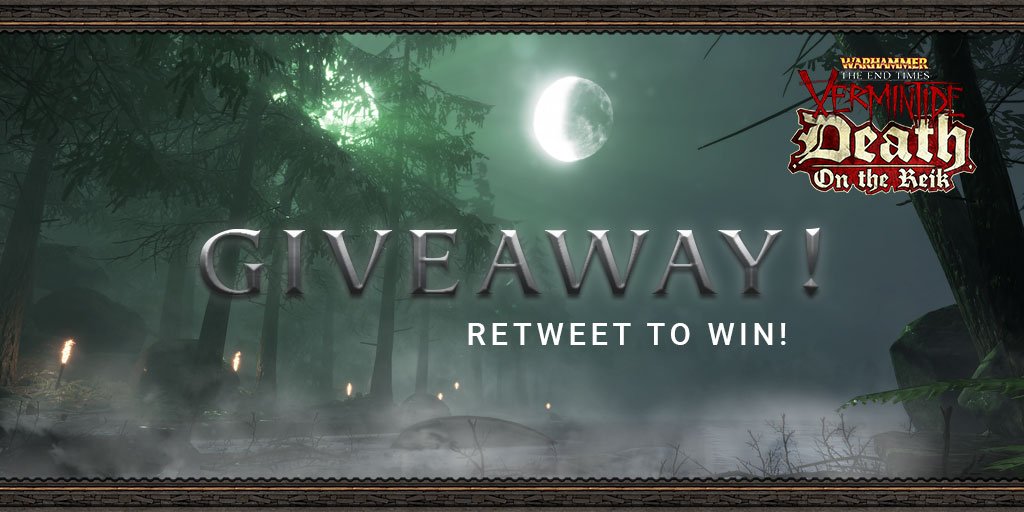 fatsharkgames's tweet image. We are giving away two copies of our latest DLC: Death on the Reik. 🐀⚔️ 
| Get it for FREE when you Pre-Order Vermintide 2! store.steampowered.com/app/552500#utm…