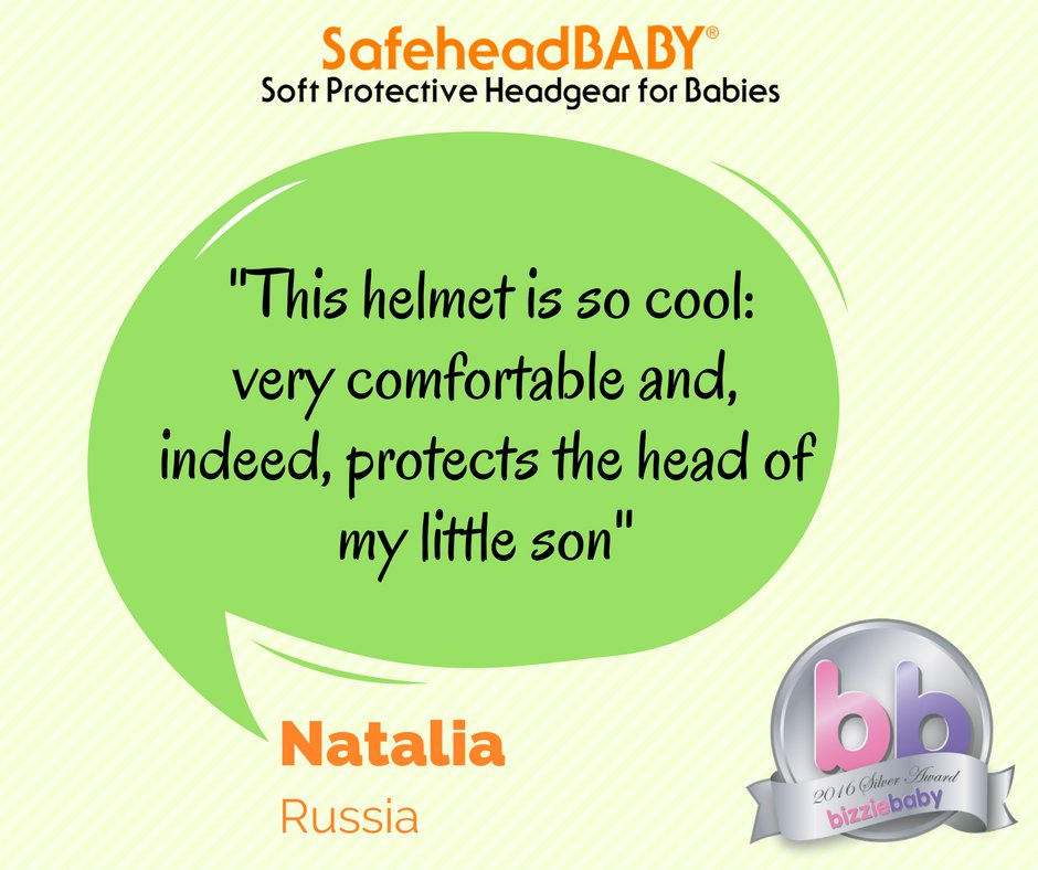 SafeheadInc's tweet photo. #SafeheadBABY Parents say: 
"This helmet is so cool: very comfortable and, indeed, protects the head of my little son"
Get the best and most important protection for your li'l one
Visit now: https://t.co/yS750H9PO3
#parenting101  #babyprotection #защитныйшлем #детскаябезопасность https://t.co/VqO0scWyV4