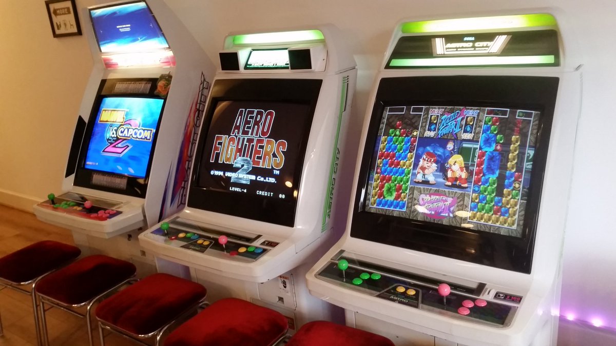 Konbo Arcade Cafe On Twitter Today S Line Up Aero Fighters 2
