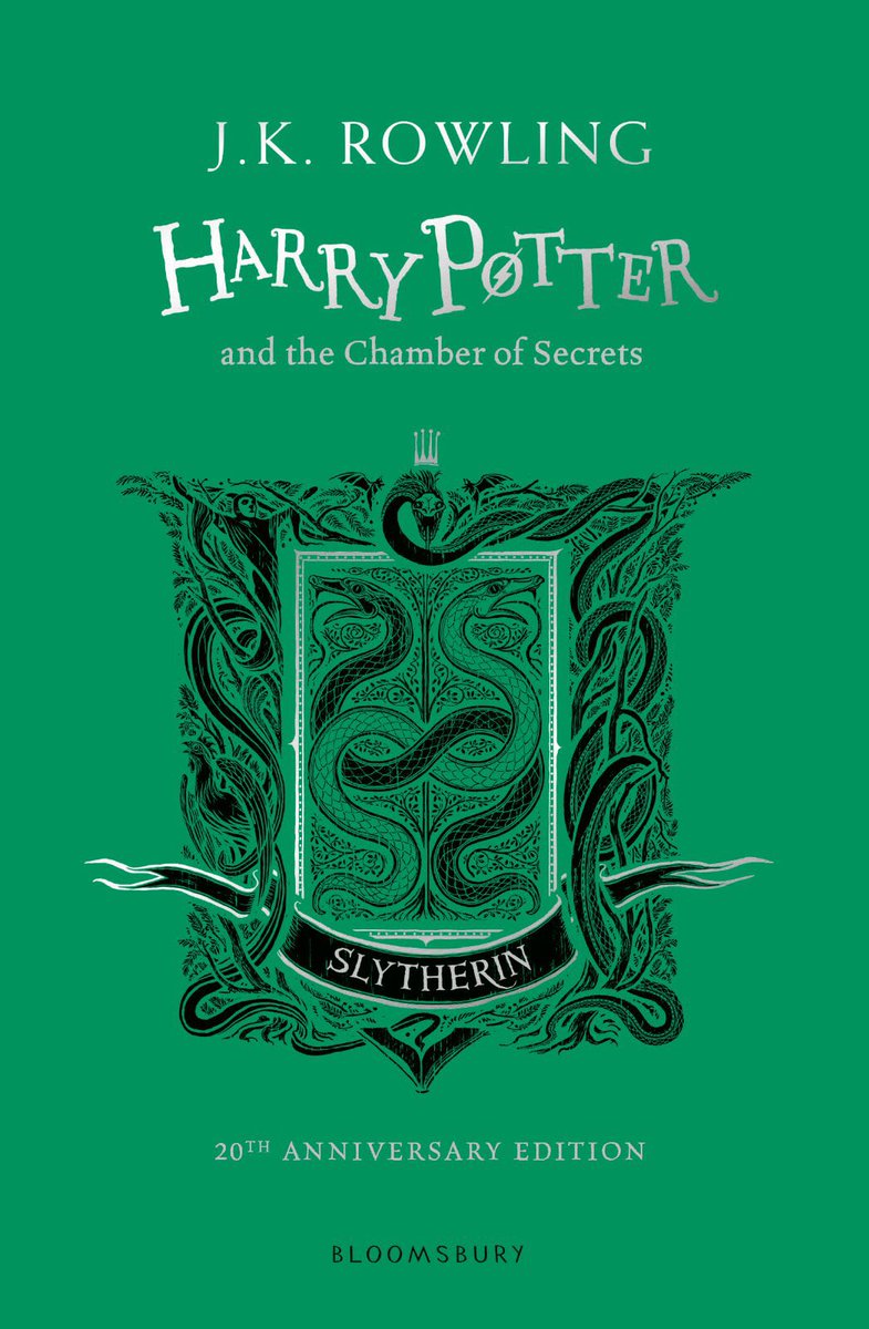 wizardingworld's tweet photo. Get a closer look at the new house editions of Chamber of Secrets, coming your way in June 2018: https://t.co/0xCmq5qi7h
Go on then, tell us your favourite… https://t.co/YBMpefbAst