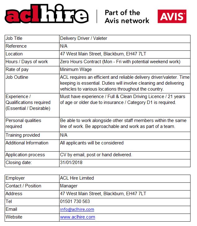 ACL Hire Limited tweet media
