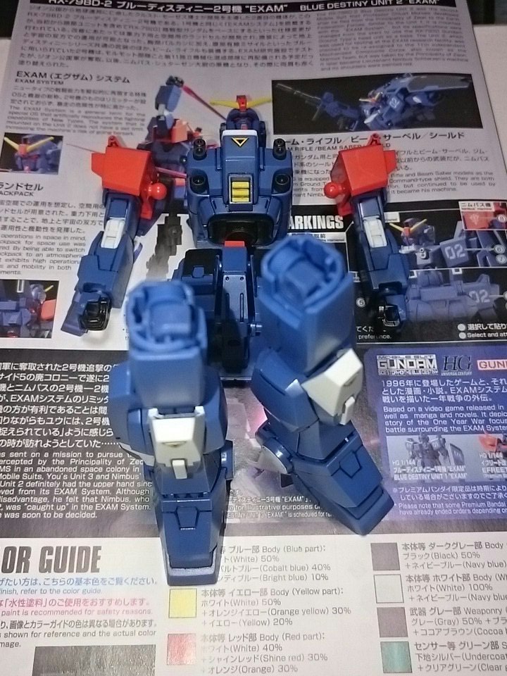 ジェイ 素組gunplar בטוויטר 今日の作業はここまでー ガンプラ 素組 Hguc 機動戦士ガンダム サイドストーリー ブルーディスティニー２号機 Exam