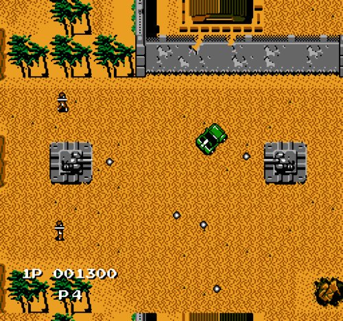 This #wedNESday, your brothers-in-arms are hostages behind enemy lines, and you're their only hope for freedom in Jackal for the NES. Rad overhead co-op action with armed jeeps

#RetroGaming