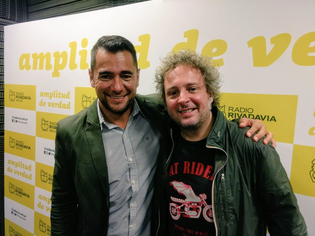 Rivadavia630's tweet photo. Invitados que estuvieron en @ValeDoble630 con @CecilioFlematti en #Rivadavia630: Arturo Bonin, Roberto Ahuad, https://t.co/jKiKglbCHR, cantante de Los Tipitos y @Rolyserrano ~ Gracias a todos! ~ @soydonato @NanJelaber @LeoOlivera26 @maxiramain https://t.co/HT3uTpAJFZ