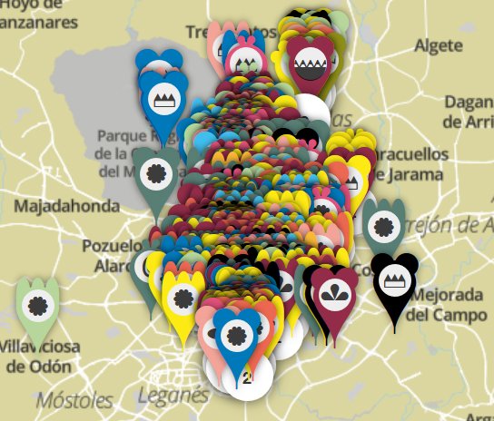 desdevic's tweet photo. Hemos puesto @mapacivics más guapa !!!!. Las visualizaciones de la #innovaciudadana se ven así de bonitas como en #Madrid. #mapacivics #civictech #iniciativasciudadanas #losmadriles https://t.co/7vzh3GRLSN
