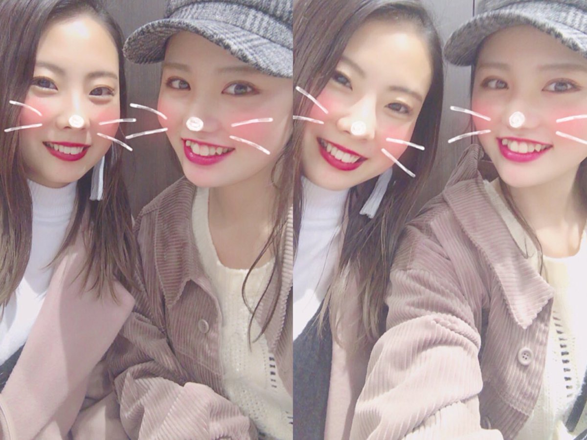 iyo__1008's tweet photo. 中学の時に比べたら2人とも成長したよね〜🤷‍♀️💓 https://t.co/Qrnc0E1OCe