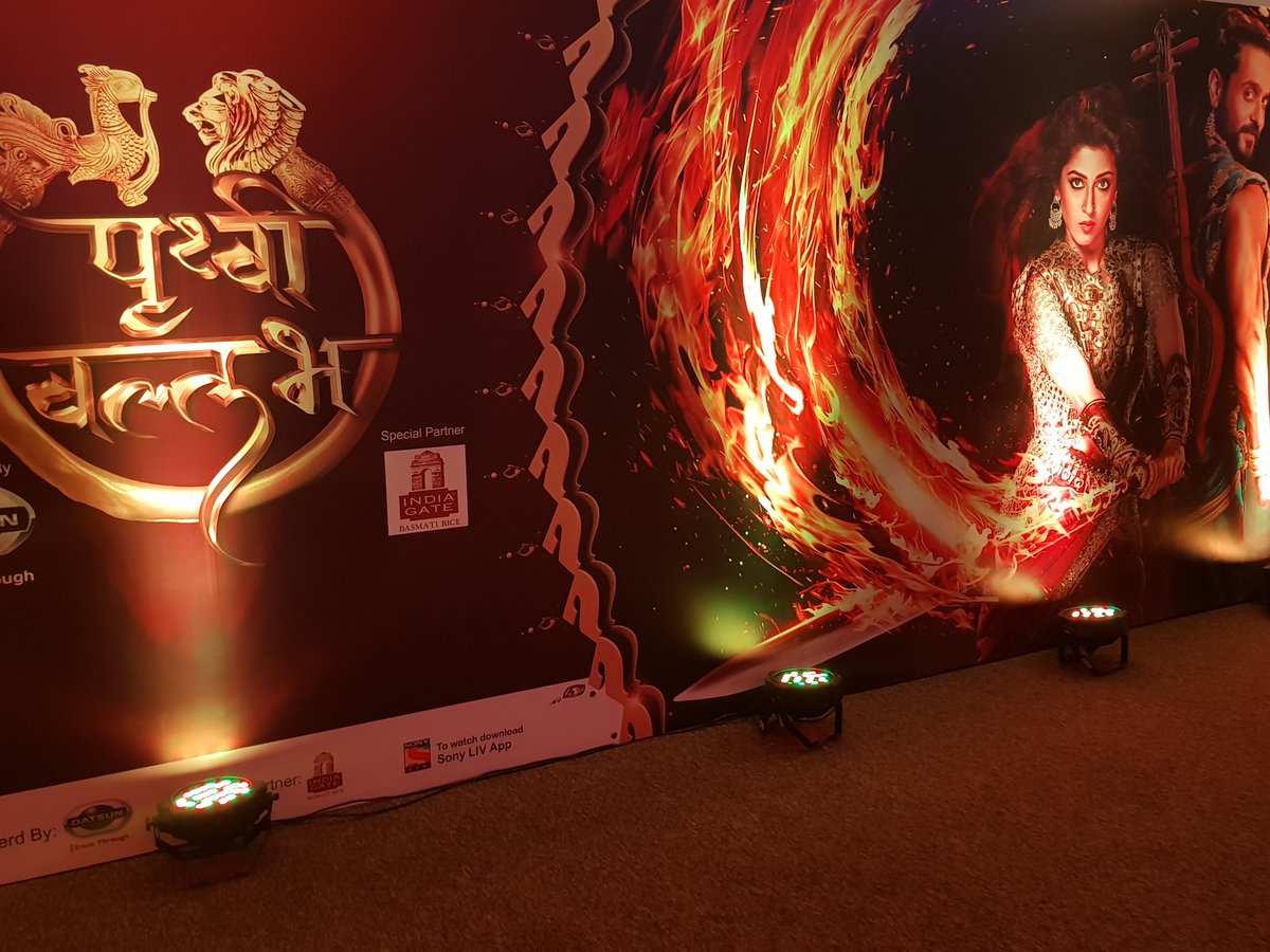 OxygenEnt's tweet photo. We are set for the Grand Launch of #PrithviVallabh @SonyTV @ashish30sharma @BSonarika https://t.co/dJi475DGwW