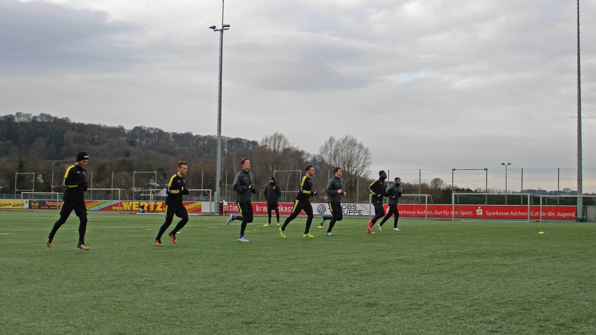 Alemannia_AC's tweet photo. Beim heutigen Shuttle-Run-Test war Ausdauer bei den #Alemannen gefragt! https://t.co/7vAxfznz8d