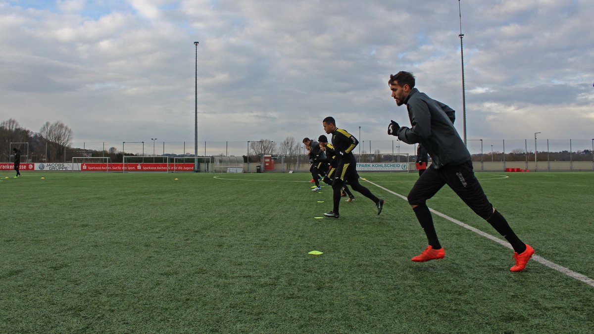 Alemannia_AC's tweet photo. Beim heutigen Shuttle-Run-Test war Ausdauer bei den #Alemannen gefragt! https://t.co/7vAxfznz8d