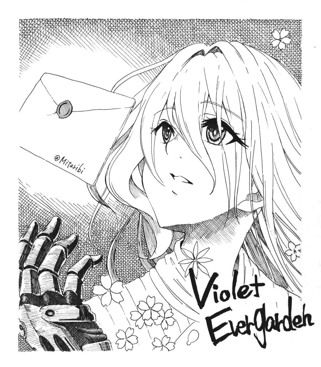 Mitaribi's tweet image. 【ヴァイオレット・エヴァーガーデン】
放送直前に記念の１枚。作画も映像もハンパなさそうでかなり楽しみです。
p.jgup.jp/tsfDvkQV3h #VioletEvergarden
