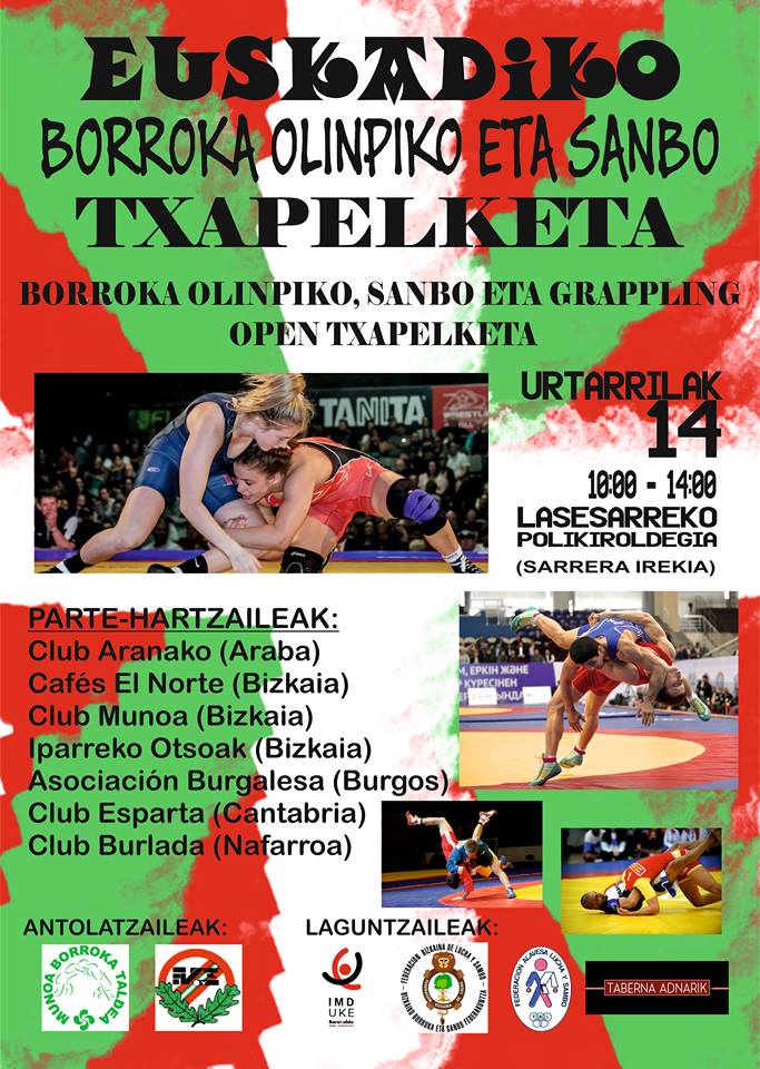 FedVascaLucha's tweet photo. #LuchasOlímpicas  #Sambo #Euskadi #Barakaldo https://t.co/odfROLgmdl