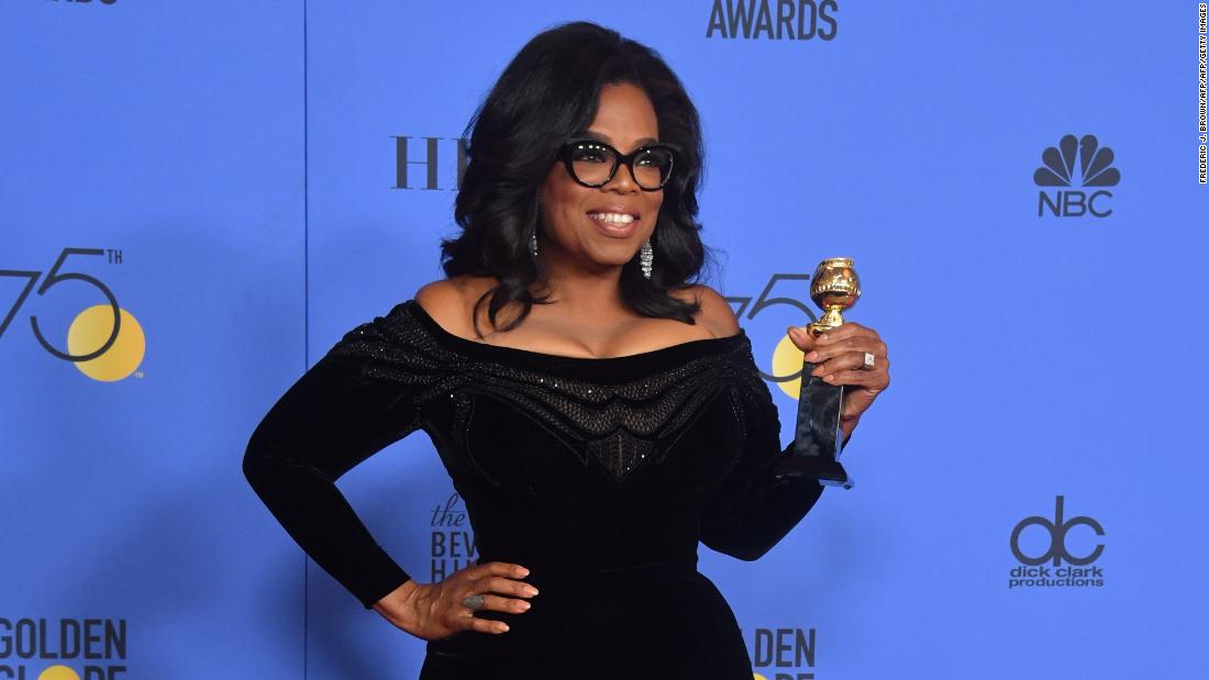CNNPolitics's tweet photo. A majority of Americans had a favorable view of Oprah Winfrey in a March 2017 poll - but seven in 10 Americans said at the time that they didn't want her to run for president https://t.co/B1cVoQRyJn https://t.co/wVUMS2YOHX