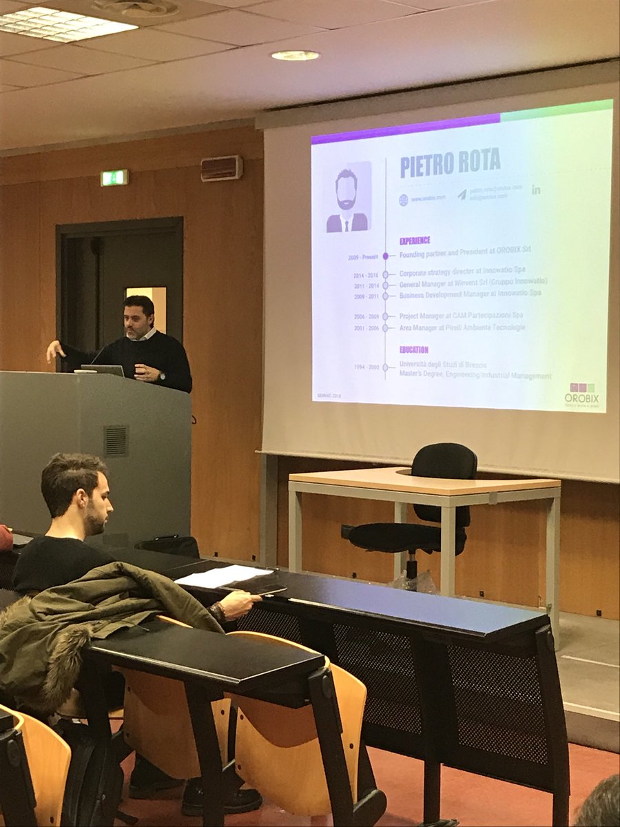 mirkopagani's tweet photo. Oggi ad @iBicocca si parla di #IntelligenzaArtificiale con @orobix @unimib @FrancescoB1112 dai progetti ai prodotti contenenti #IA https://t.co/wEKqS1mYuF