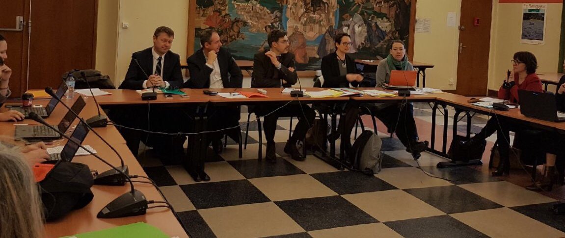 constructys_bfc's tweet photo. 1/2. Comité de pilotage HOPE : la @FFB_BFC et le GEIQ BTP Bourgogne annoncent le recrutement de 9 réfugiés en contrat de professionnalisation. @ARIQBTP21 @AFPA_BFC @Prefet21_BFC #Dijon #BTP #Alternance #Hope https://t.co/F3e5yoc2Pl