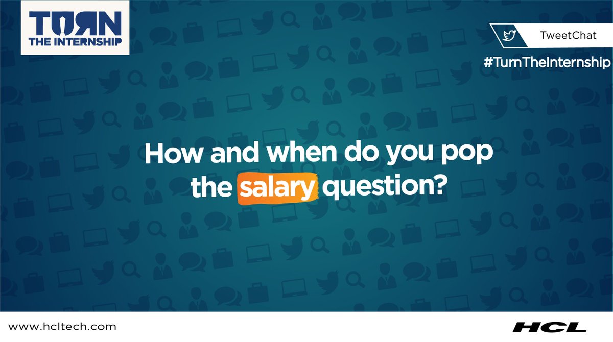hcltech's tweet photo. The next question: How and when should you pop the 💰 question? https://t.co/1YuH5gzyvb